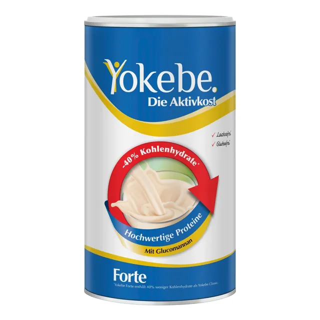yokebe-forte-di-tshake-500-g-low-carb-mit-glucomannan-honig image 1