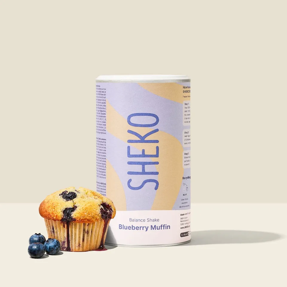 sheko-balance-shake-blaubeer-muffin-mahlzeitenersatz-shake-limited-edition image 1