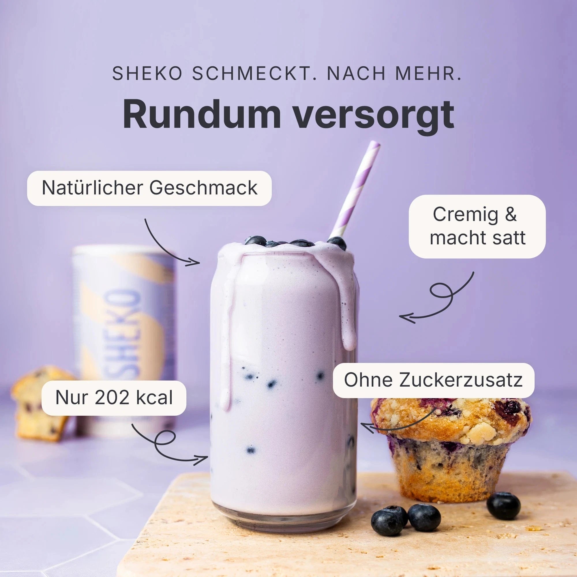 sheko-balance-shake-blaubeer-muffin-mahlzeitenersatz-shake-limited-edition image 2