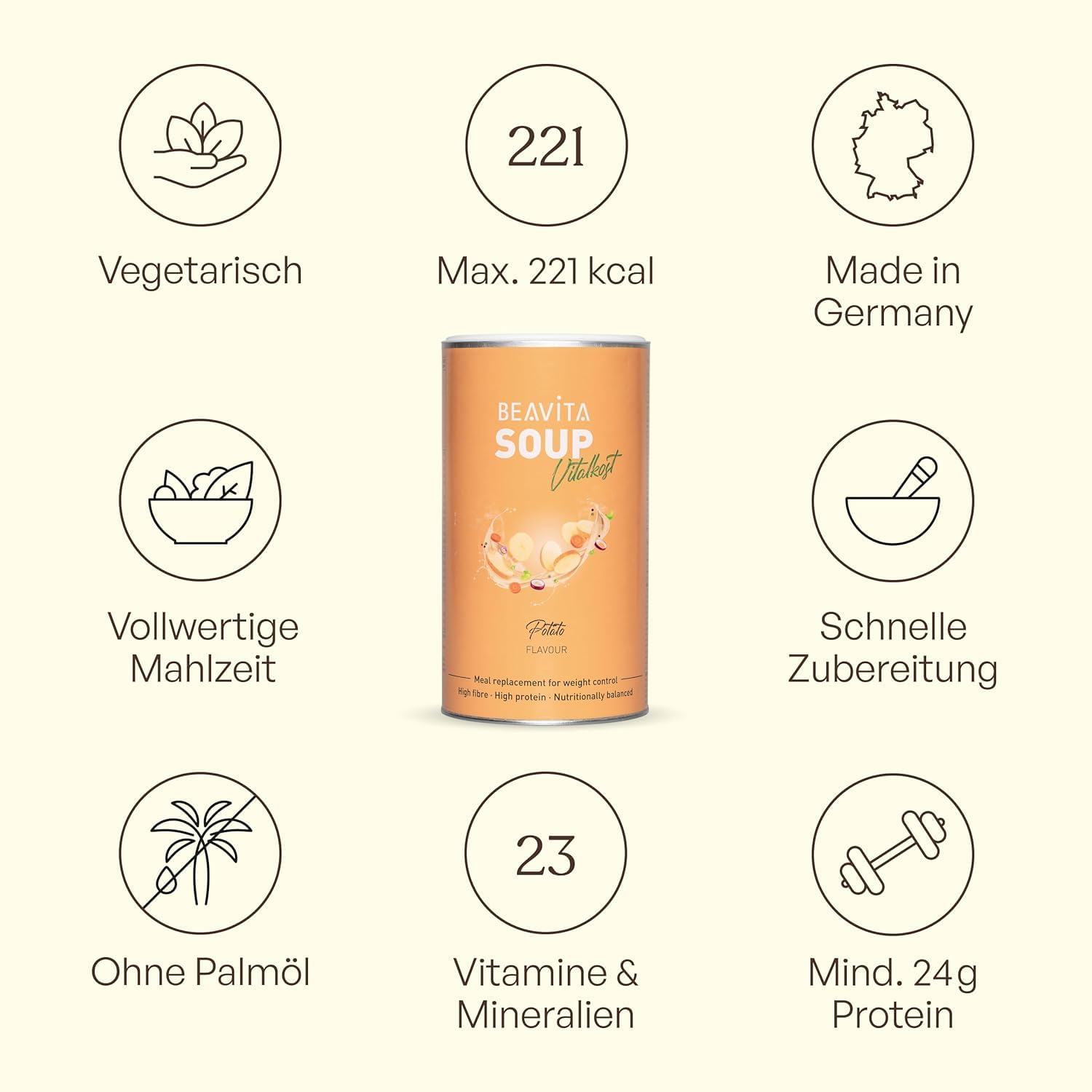 beavita-vitalkost-di-t-suppe-kartoffel-2x-540g-mahlzeitenersatz-f-r-9-suppen image 2