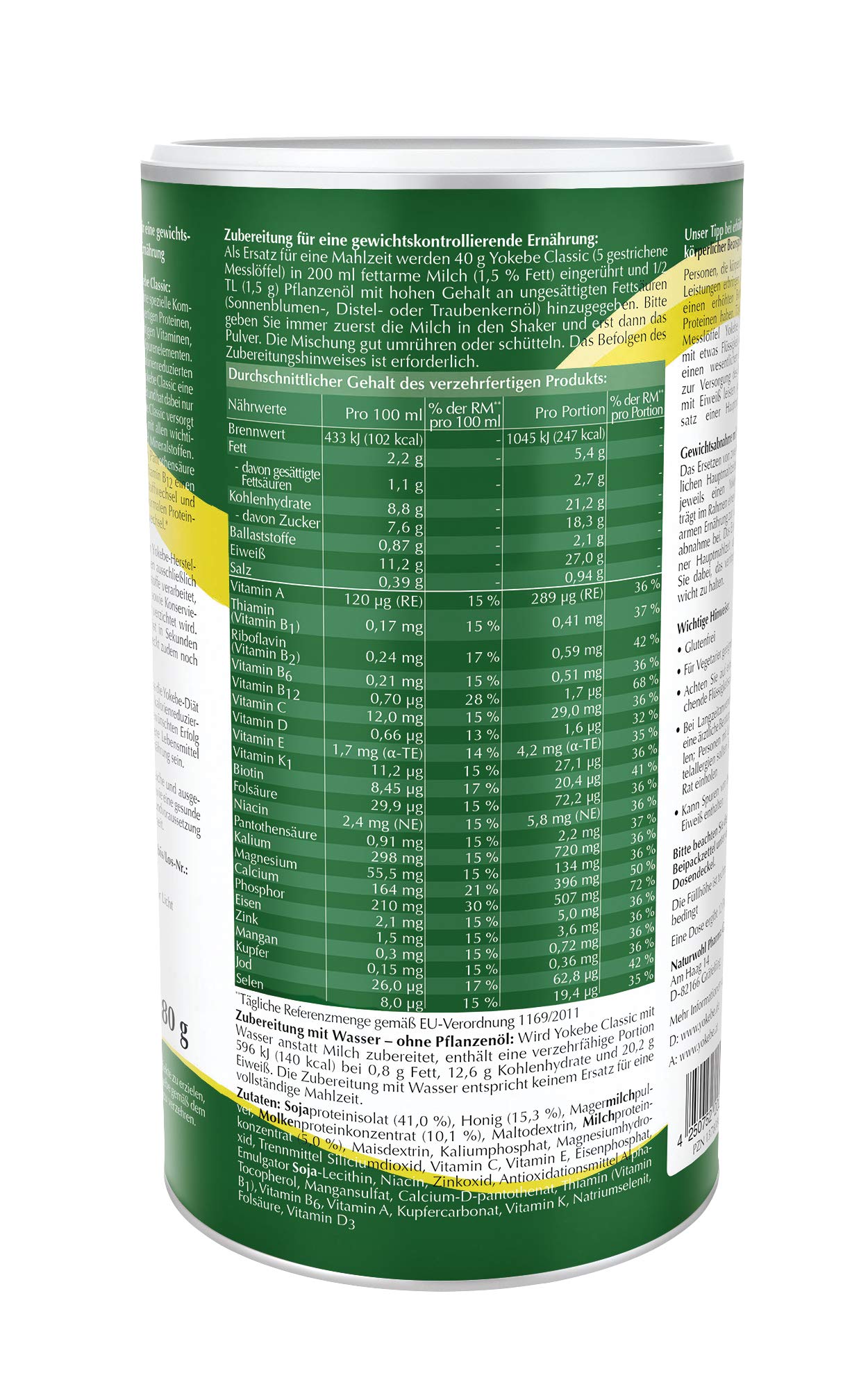 yokebe-classic-aktivkost-di-tshake-480g-12-portionen image 4
