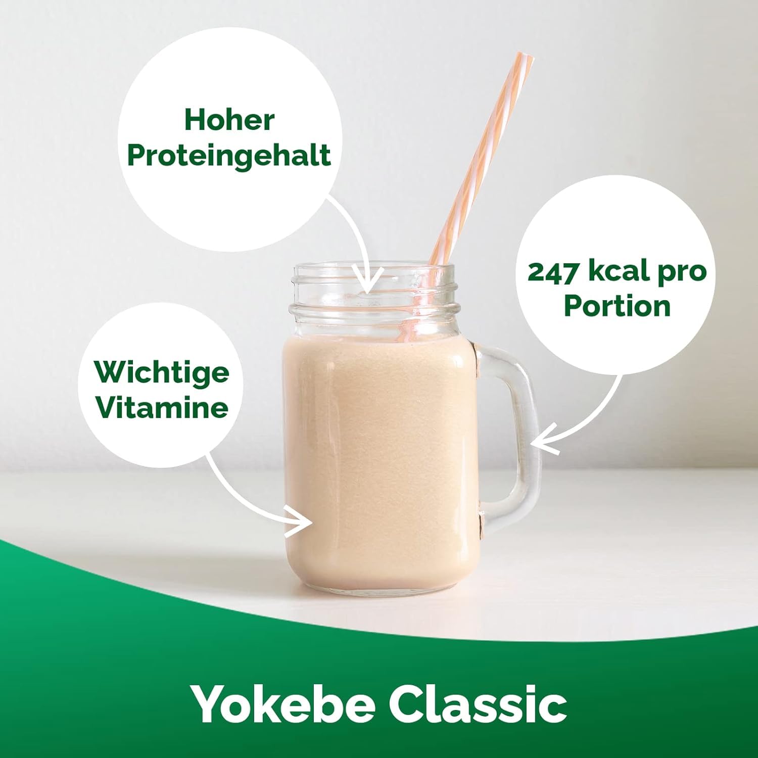 yokebe-classic-di-tshake-500g-mahlzeitersatz-mit-protein-glutenfrei image 3