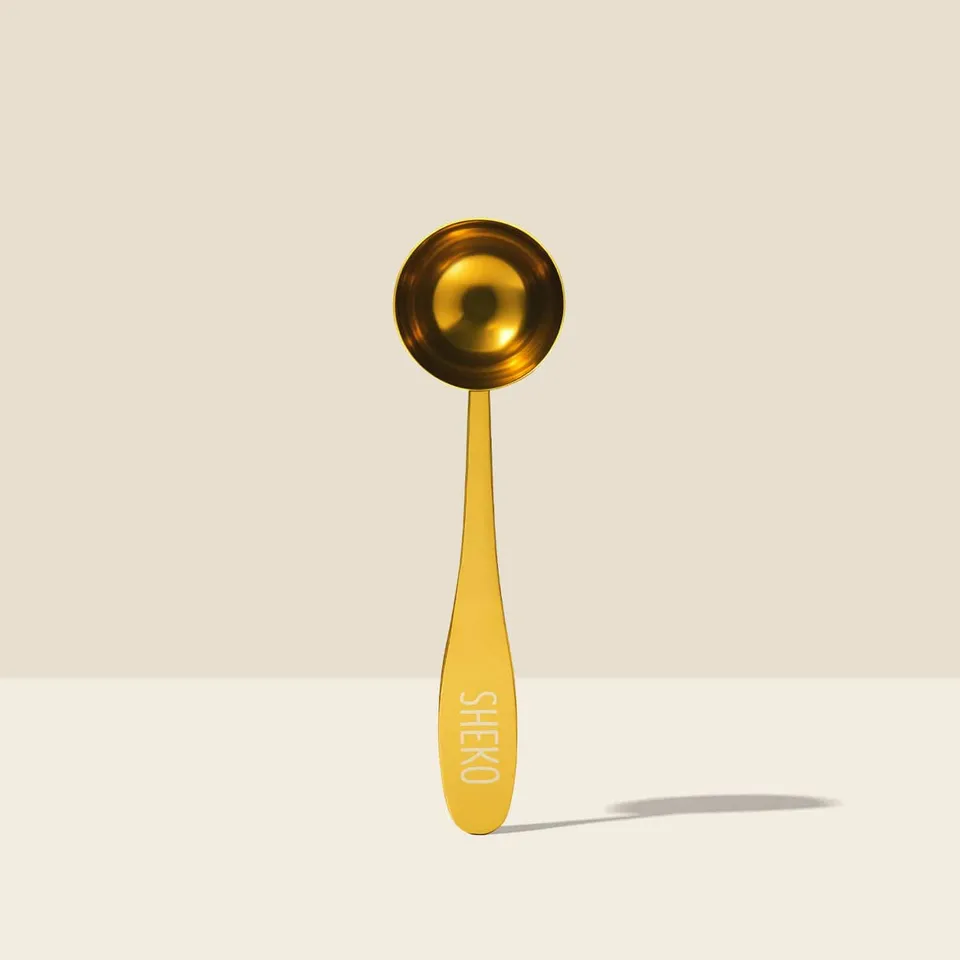sheko-balance-messl-ffel-edelstahl-gold-shake-dosierl-ffel image 1