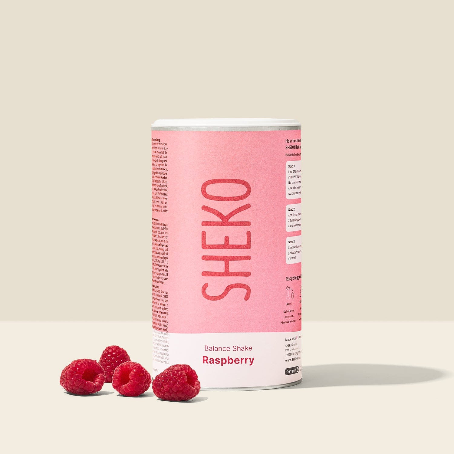 sheko-balance-shake-himbeere-mahlzeitenersatz-shake-limited-edition image 1