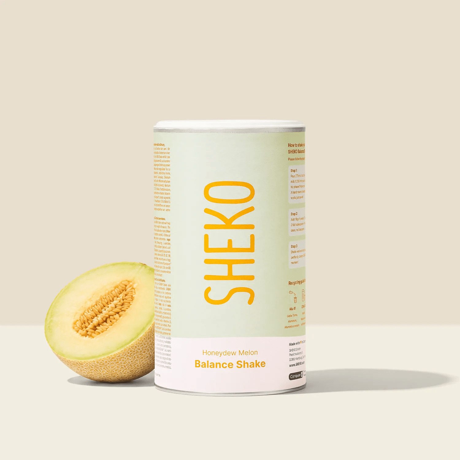 sheko-balance-shake-honigmelone-mahlzeitenersatz-limited-edition image 1