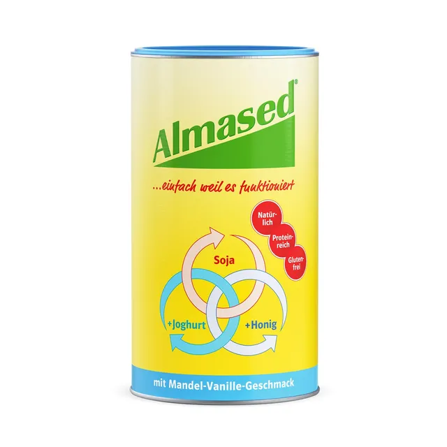 almased-mandel-vanille-mahlzeitersatz-shake-500g-10-portionen image 1
