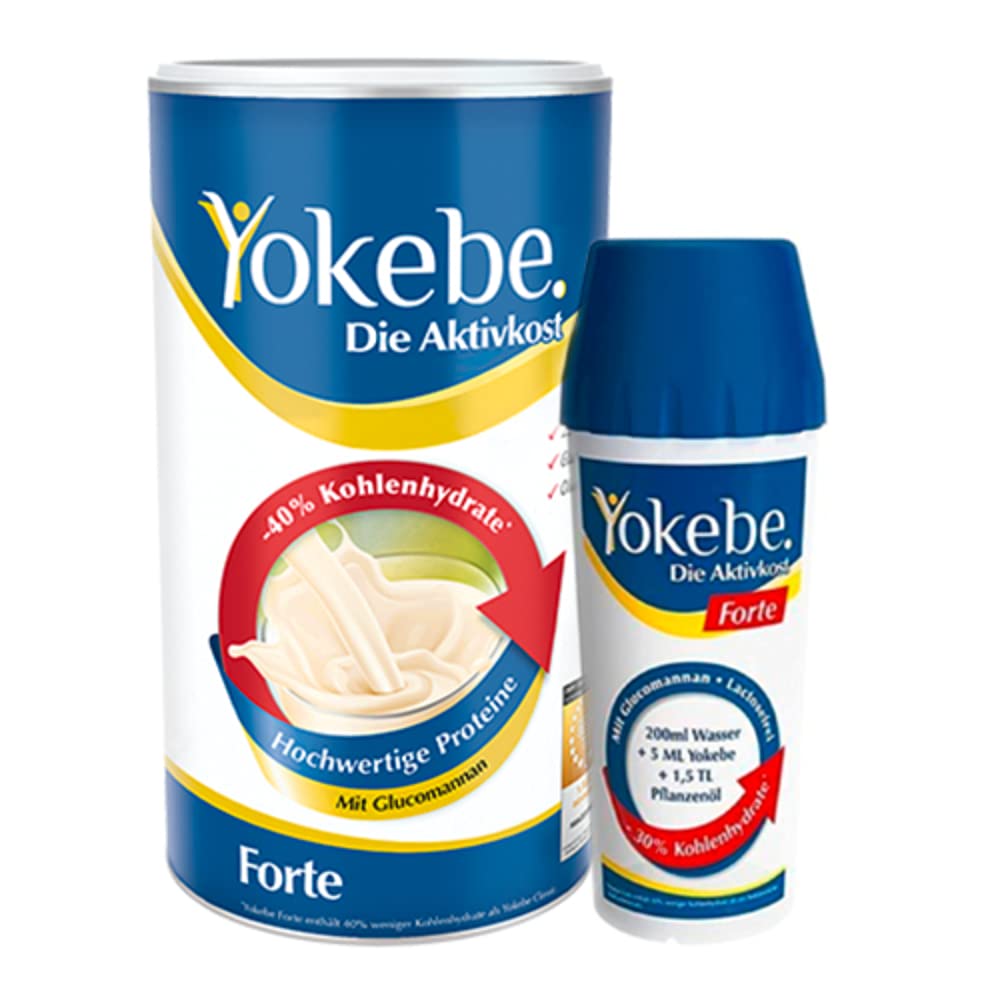 yokebe-forte-di-t-shake-starterpaket-500g-inkl-shaker-mahlzeitenersatz-laktosefr image 1