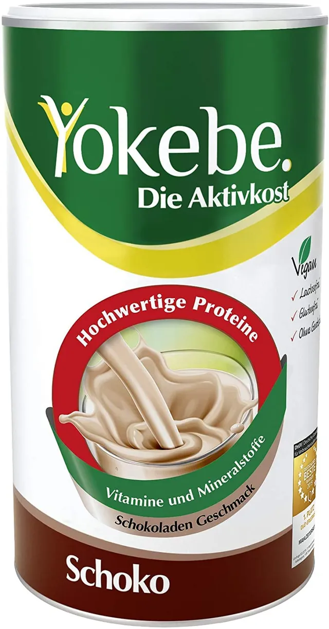 yokebe-aktivkost-schoko-mahlzeitersatz-500g-12-portionen image 1