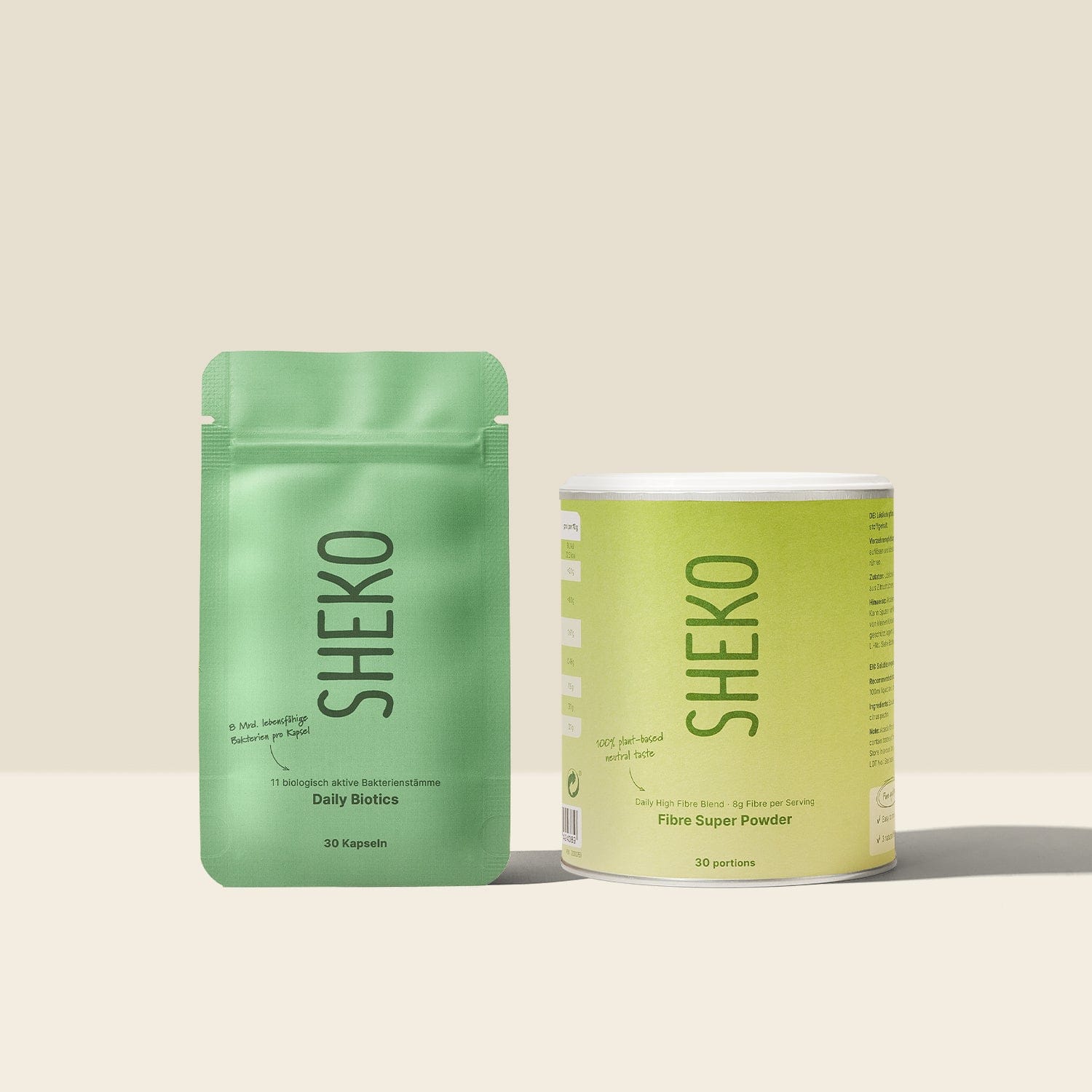sheko-feel-good-set-daily-biotics-ballaststoffpulver-bundle image 1