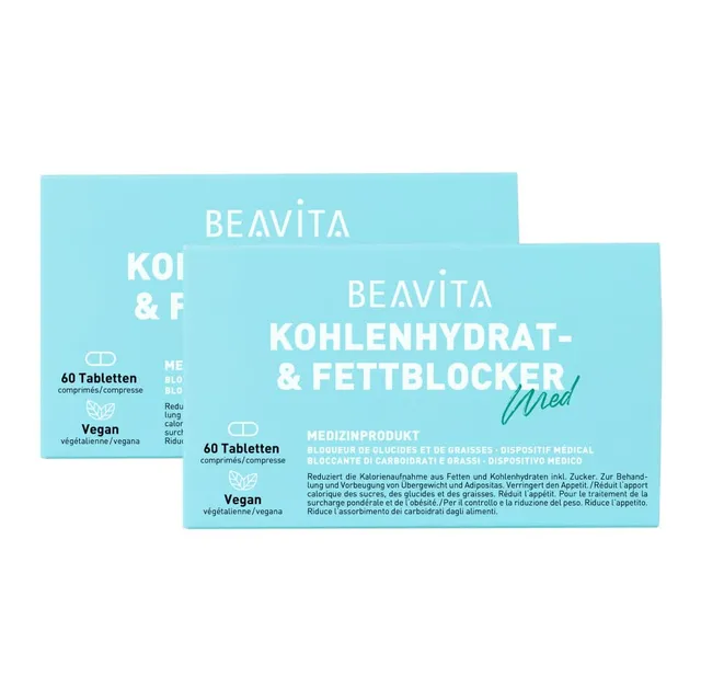beavita-kohlenhydrat-fettblocker-kombipr-parat-2x-60-tabletten-vegan image 1