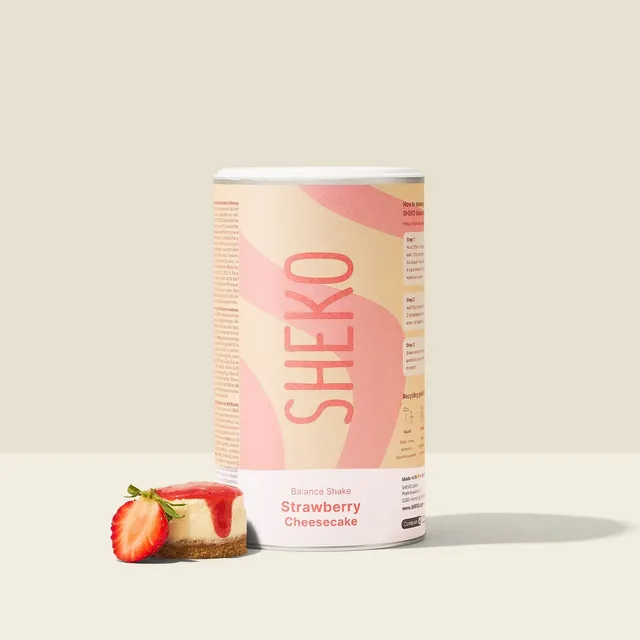 sheko-balance-shake-strawberry-cheesecake-limited-edition-mahlzeitenersatz image 1