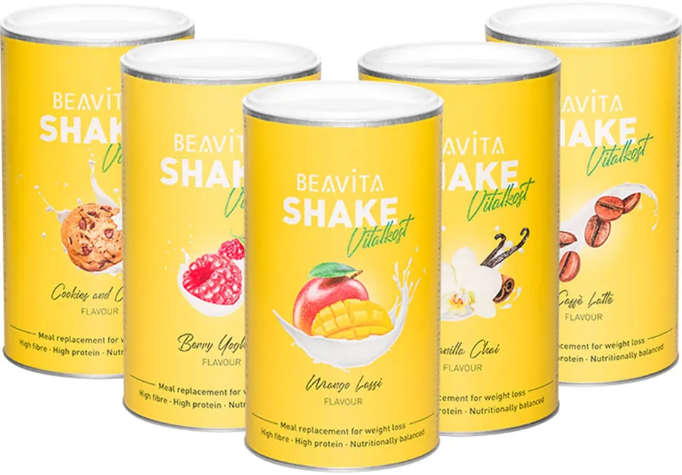 beavita-vitalkost-di-t-shake-probierpaket-5-sorten-mahlzeitenersatz-eiwei-shake image 1