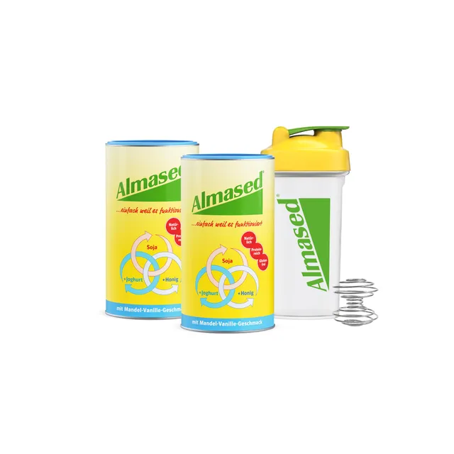 almased-mandel-vanille-2er-bundle-shaker-500g-abnehmshake-20-portionen image 1