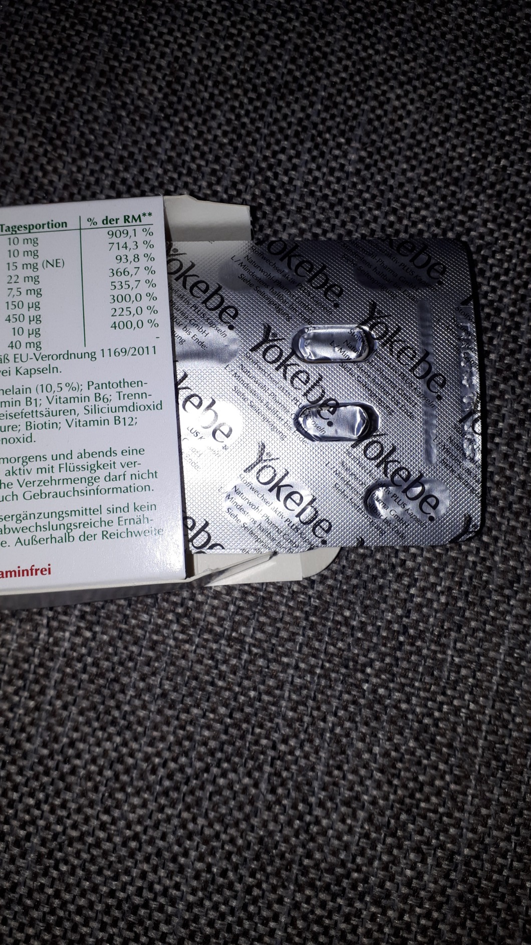 Passt zu Yokebe