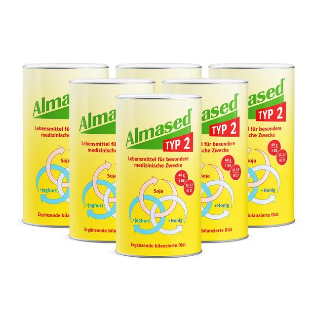 almased-typ-2-pulver-6x-500g-60-portionen-vegetarisch-glutenfrei image 1