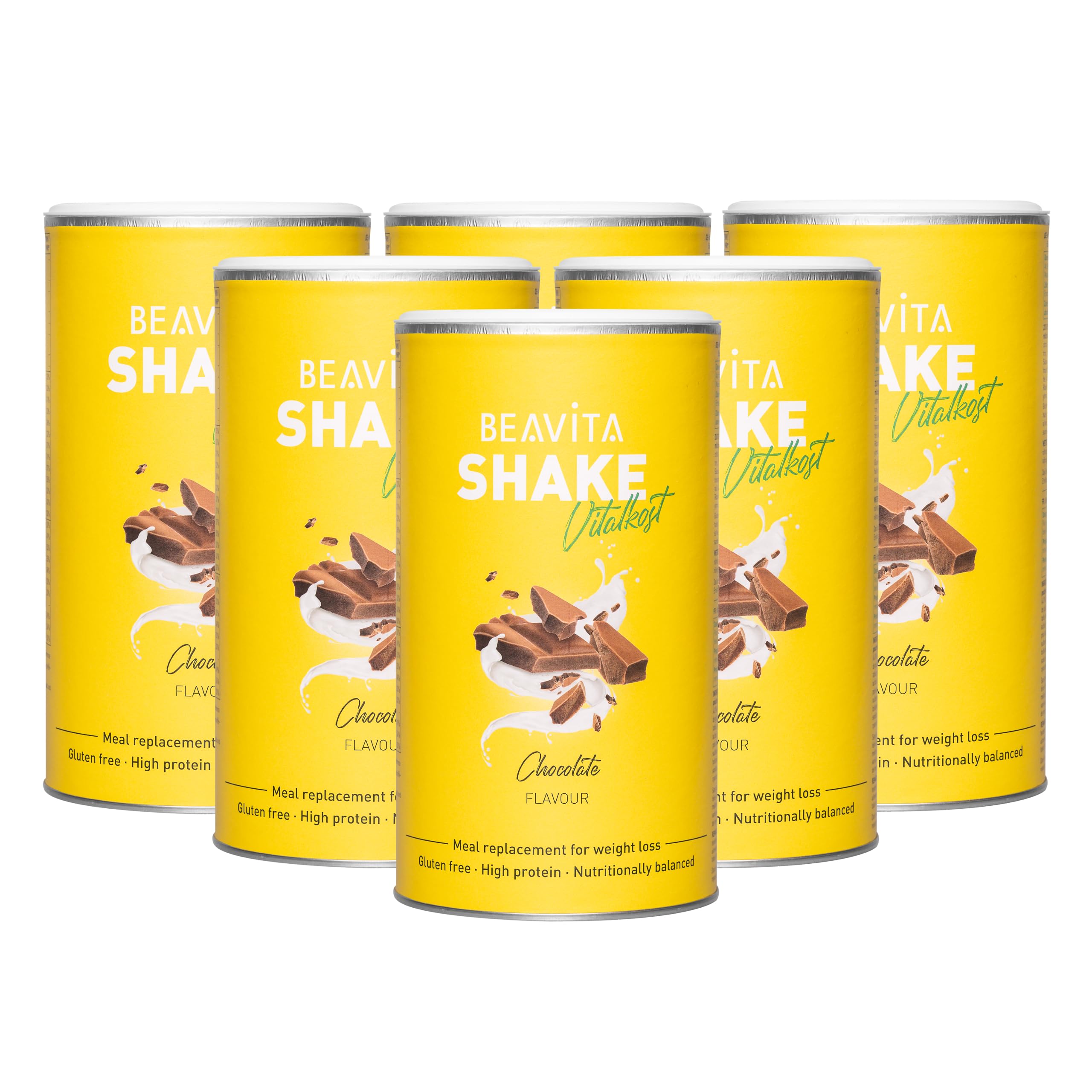 beavita-vitalkost-di-t-shake-schokolade-6x-500g-protein-mahlzeitenersatz image 1