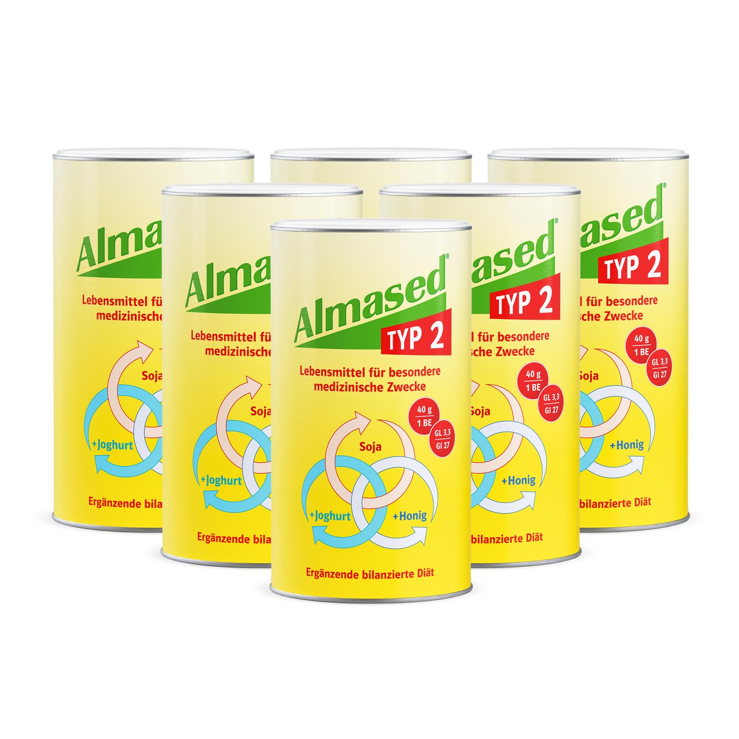 almased-typ-2-pulver-6x-500g-60-portionen-vegetarisch-glutenfrei image 1